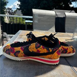 Nike Classic Floral Cortez LX Floral Pack Gold Size 8.5